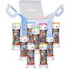 Bubble World - Bolle di sapone SPIDER-MAN per bambini - Party Pack confezione 12 pz da 60 ml - Gadget compleanno a tema Supereroi - Made in Italy