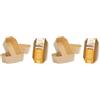 Decora 0320185 CF 5 Stampo Pane in Carta da Forno 15,3 X 8,8 X H 6 Cm (Confezione da 2)