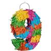 Relaxdays Pignatta Numero 9, Mini Piñata da Appendere, Gioco Bambini, Compleanni, da Riempire, 20 x 15 x 4 cm, Colorata