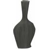 Rituali Domestici - Vaso Deco medio Collo in gres, 17x7,5cm, profondità 31cm, collezione Canapa