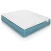 WIN REST Materasso in memory foam e molle insacchettate Nautilus, altezza 26 cm, rigidità media, nucleo a 750 molle, tessuto damascato 400 g, fibra anallergica super soft (135 x 190 cm)
