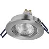 OSRAM Spot Set LED Faretto da incasso flessibile 4,5W nichel satinato