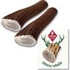 ChronoBalance-XL Corno di Cervo per Cani, Confezione da 2, 100% Naturale, Pezzi Interi, Cura Dentale, Giocattolo per Cani, Ricco di Minerali e Nutrienti, Lunga Durata