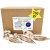 ARTISAN GIFT CO Orecchie di Coniglio Essiccato per Cani, Confezione 700 gr | Masticativi Naturali per Cani - Carne Essiccata