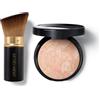 Laura Geller Beauty Laura Geller New York 59mm Fondotinta in Polvere Balance-n-Brighten con Pennello Kabuki Set di Trucco, Porcellana
