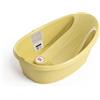 OKBABY Onda Baby - Vaschetta Compatta per il Bagnetto del Neonato 0-12 Mesi - Giallo