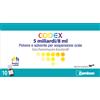 Codex orale sosp 10 flaconcini 5 mld 8 ml
