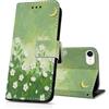 DiaryTown Cover per iPhone 8 / iPhone 7 Custodia in PU Pelle a Libro Motivo Flip Caso Magnetica Portafoglio Blocco Antiurto Protettiva Cover per iPhone SE 2020 / iPhone SE 2022 5G - Vintage Floreale