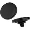 Haoge SRB-DB - Pulsante di scatto in metallo per Leica M8 M9 M10 M-E M-P M9-P M-A e Fujifilm X-E4 X-E2 X-E3 X-T2 X-T3 X-T30 X-T20 X-Pro1 X-Pro2 X100V X100T X100S X100F convesso nero