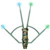 Wavlink AC1200 Ripetitore WiFi Extender Potente con Amplificatore PoE Passivo/Dual Band 2.4+5GHz/4 Antenna Lunga Distanza/Porta LAN Gigabit