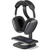 Spigen S380 Compatiblile con Airpods Max Stand/Compatiblile con Magnetic Charger Pad Custodia - Spazio Grigio