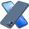 EASSGU Custodia per OPPO Reno8 5G (6.43 Inches), Cover Morbida in Silicone TPU - Grigio lavanda