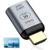 iwui Adattatore USB-C Tipo C Femmina a HDMI Maschio per Lavello HDTV 4K @60Hz per Monitor, TV, Tablet, Telefono e Portatile, Adattatore USB C Femmina a HDMI, Schermo HD, Trasmissione Morbida