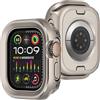 ZZDZZ 2 in 1 Cover Compatibile con Apple Watch Ultra 2/Ultra 49mm, Custodia Rigida Metallo Cornice Anti-Graffio Cover Protettiva per iWatch 49mm (Originale)