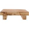 Nicear Sgabello in legno, tavolino da comodino, sgabello in legno, base per espositore per piante, per casa, ufficio, cucina.