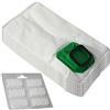 Kit 12 Sacchetti Aspirapolvere + 12 Profumatori Per Vorwerk Folletto VK140/150 E FP140/150 - Sacchi In Microfibra Multistrato, Compatibili E Di Alta Qualità. - 2