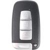 topone1 Guscio chiave per Kia Hyundai Genesis Accent I30 IX35 I45 Tucson Solaris | per Hyundai Sonata Santa Fe Elantra Equus Veloster