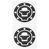 YINETTECH 2 adesivi per tappo del serbatoio del carburante per moto, compatibili con Suzuki Bandit GSF1200 GSF600 GSF400 GSF250