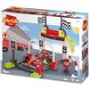 Ecoiffier - Pit Stop Formula 1 Bambino - Stand per Costruire Veicoli e Personaggi Inclusi - Gioco d'imitazione - da 18 Mesi - Giocattolo per Bambini - 3360 - Garanzia France Origine