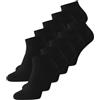 JACK & JONES JACDONGO SOCKS 10-PACK Uomo Calzini nero 72% cotone, 26% poliestere, 2% elasthane