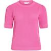 Vila Vidalo O-Neck S/S Knit Top-Noos Maglia Girocollo, Fiore, S Donna