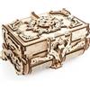 Kit Di Puzzle in Legno 3D - Scatola Antica Puzzle Meccanico per Adulti E Bambini