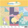 Artemio Set 6 fogli Family Friends Gatti unità duplex 170 gr, multicolore, 30 x 30 cm