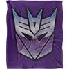 Transformers Decepticon Shine Coperta super morbida al tatto setoso - 91 x 147 cm
