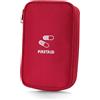 EQLEF Kit di Pronto Soccorso Vuota Medio, Borsa Pronto Soccorso Viaggio Borsa Impermeabile Della Medicina di Viaggio Borsa Della Medicina Portatile per L'ufficio Dell'auto o All'aperto (Rosso)