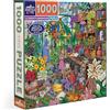 eeBoo Alchemist's Greenhouse Puzzle adulto 1000 pezzi-Dimensioni x 58,5 cm, PZT866