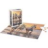 Sentosphère Calypto 3907353 XL Soft Touch 500 Pezzi Bianchi Grandi Puzzle con Superficie Vellutata per Adulti e Bambini a partire dagli 8 Anni Cavallo Tramonto Spiaggia, Colore
