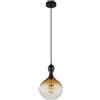 Globo lighting Lampadario a sospensione Aladin d.23 cm in vetro ambrato 1XE27 15538H1/40