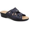 Fly Flot ciabatte donna sandali pelle doppia fibbia 800 soletta anatomica Made in italy 2025 ciabatta + sportina spesa animali (rosso, Sistema Taglie Calzature EU, Adulto, Donna, Numero, Media, 38)