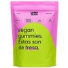 CANDYGLAM Caramelle Gommose alla Fragola - Gummies Vegane con Succo e Purea di Frutta - Snack Naturale Fonte di Fibre - Senza Additivi Artificiali - Vegane e Senza Glutine - Pack 5 Buste