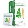Nutra Tea - Moringa Leaf & Ashwagandha - Bustine di tè Moringa, bustine di tè Ashwagandha - Per supporto dell'umore e sollievo dallo stress - 40 sacchetti confezionati singolarmente - Infusione di