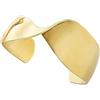Breil, Collezione Retwist, Bracciale Donna, Bracciale Rigido in Acciaio Specchiato IP Gold, Idee Regalo Donna e Ragazza, Misura M, Dimensioni 60 x 50 mm, Colore Gold