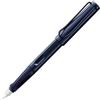 Lamy safari dark dusk - Stilografica con impugnatura ergonomica e pennino in acciaio lucido misura EF - ideale per qualsiasi scrittura e calligrafia - cartuccia T 10 blue inclusa - destrimani