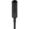 QUARKZMAN Bussole per Avvitatore 11mm Metro Profonda Metriche Attacco Esagonale 1/4 Extra Lunghe a 6 punte da 4,3 (110 mm) Prese Chiavi a Bussola Acciaio CR-V Per Avvitatrici Elettriche