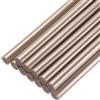 QUARKZMAN Mini Bastoncini di Colla a Caldo per Pistola Colla 11mm x 200mm Oro Champagne 12pz