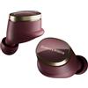 Bowers & Wilkins Pi8 Cuffie True Wireless, Bluetooth, 24-bit aptX Adaptive, ANC, Driver Carbon Cone, Smart Case Multipoint - Dark Burgundy