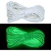 RUNYU 4mm Cord Luminoso Paracord 550 9 Fili Corda da Paracadute Fluorescente Bagliore nel Buio 31M Corda Della Tenda - Max. 250kg (550lbs)