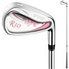PGM Golf Club Rio 2016 III Donna # 7 Ferro Acciaio Inossidabile - Mazza singola per destrorsi per principianti e competizioni