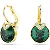 SWAROVSKI ORECCHINI PENDENTI BELLA V, TAGLIO ROUND VERDE