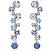 SWAROVSKI ORECCHINI PENDENTI CONSTELLA BLU