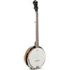 Gewa 505020 Banjo Select 5 Corde, Pelle Originale Remo, con Custodia