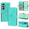 CASAFUNY Custodia per Samsung Galaxy S25+ 5G / S25 Plus 5G, Cover in Pelle Samsung Galaxy S24+ 5G / S24 Plus 5G Protettiva Portafoglio Magnetica Flip Case Libro per Samsung Galaxy S24 Plus 5G, Verde
