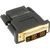 REY Adattatore DVI-D (18+1) maschio a HDMI femmina