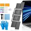 pengguo Batteria per MacBook Pro 15 pollici A1707 (fine 2016, metà 2017), batteria sostitutiva per laptop modello A1820 batteria EMC 3072 3162 (VERSIONI 6.2 AGGIORNATE)