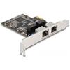 Delock Scheda di interfaccia e adattatore Delock 1000 Mbit/s Argento [88615]