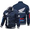 Honda Moto 2025 Nuova giacca da motociclista modello bomber giacca da baseball da uomo